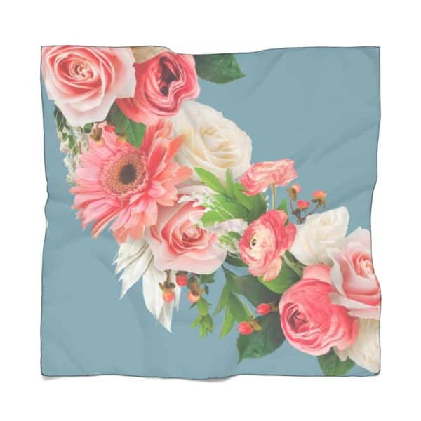 Spring In Bloom Voile Scarf