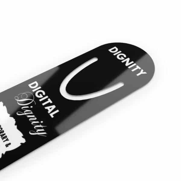 Digital Dignity for the Gentleman bookmark close up