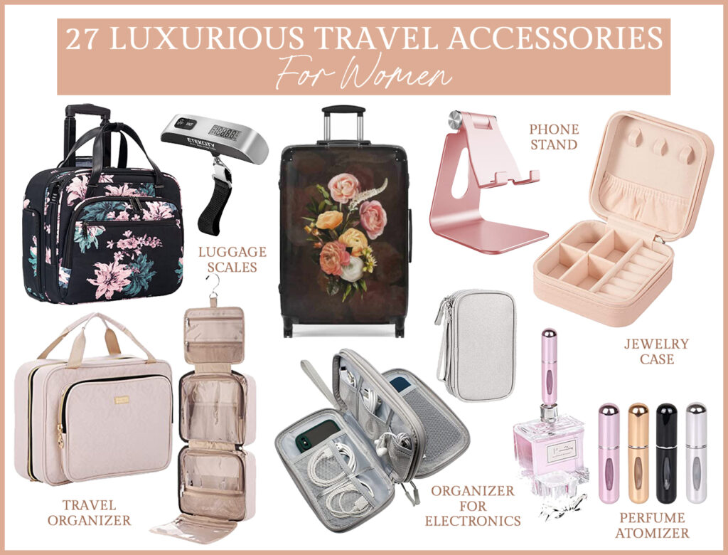 luxurious travel accessories